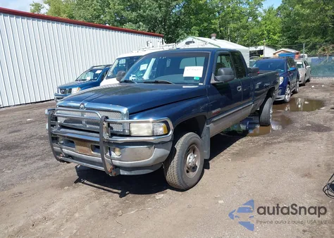 2000 Dodge Ram 2500 St из США, поврежденный, VIN 1B7KF2360YJ184851